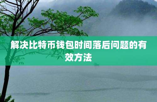 解决比特币钱包时间落后问题的有效方法