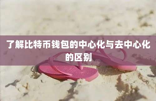 了解比特币钱包的中心化与去中心化的区别