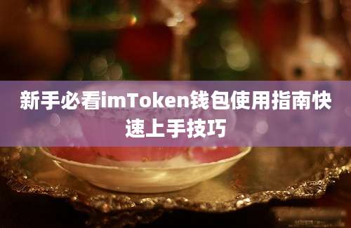 新手必看imToken钱包使用指南快速上手技巧