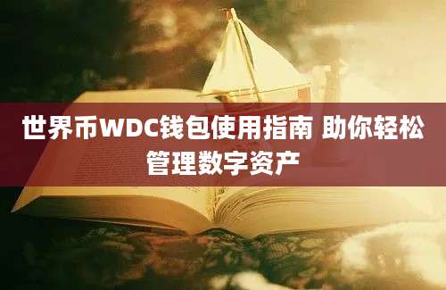 世界币WDC钱包使用指南 助你轻松管理数字资产