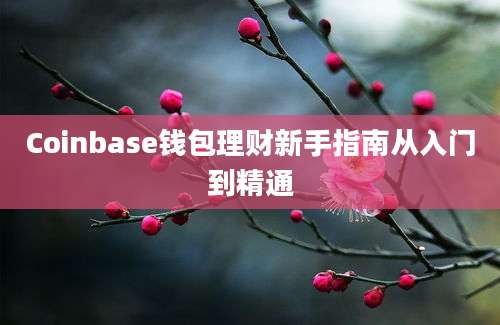 Coinbase钱包理财新手指南从入门到精通