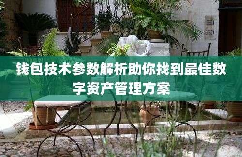 钱包技术参数解析助你找到最佳数字资产管理方案