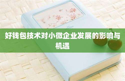 好钱包技术对小微企业发展的影响与机遇