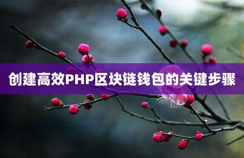 创建高效PHP区块链钱包的关键步骤