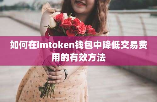 如何在imtoken钱包中降低交易费用的有效方法