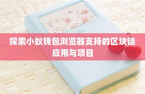 探索小蚁钱包浏览器支持的区块链应用与项目