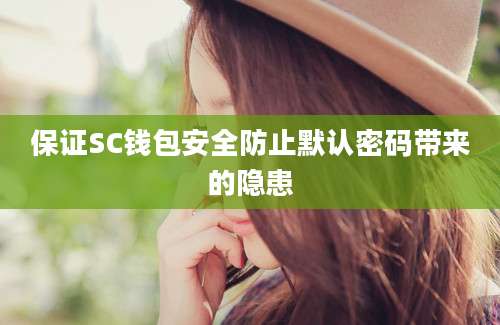 保证SC钱包安全防止默认密码带来的隐患