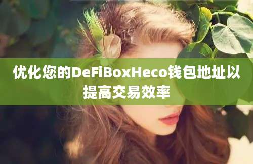 优化您的DeFiBoxHeco钱包地址以提高交易效率