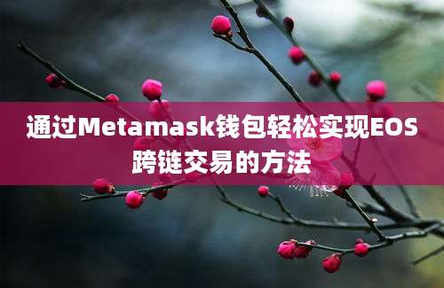 通过Metamask钱包轻松实现EOS跨链交易的方法