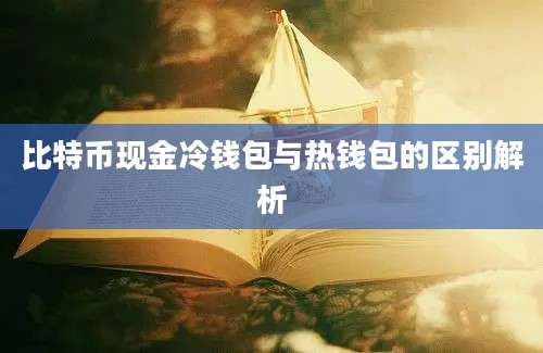 比特币现金冷钱包与热钱包的区别解析