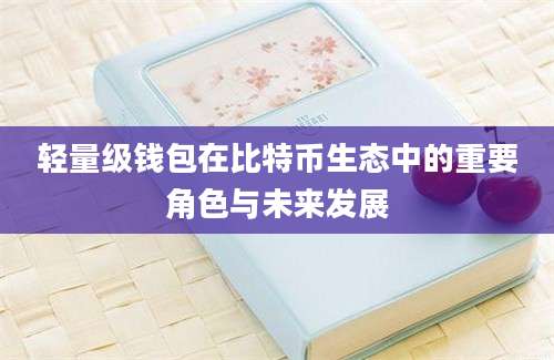 轻量级钱包在比特币生态中的重要角色与未来发展